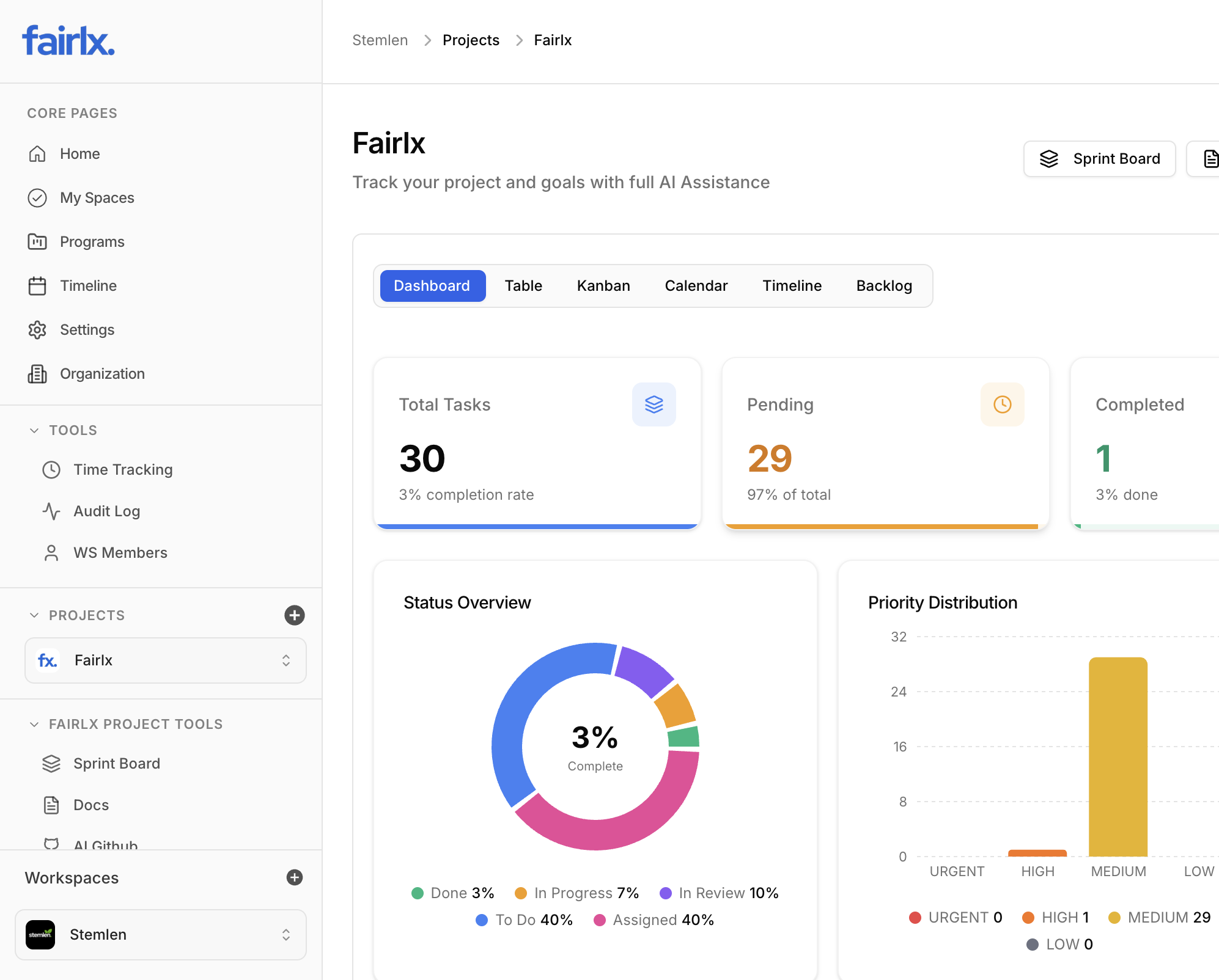 Organize work at any scale