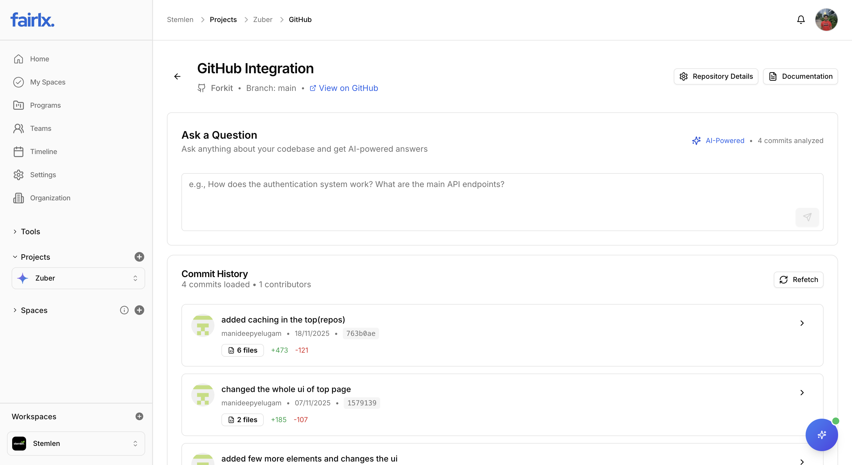 GitHub Integration